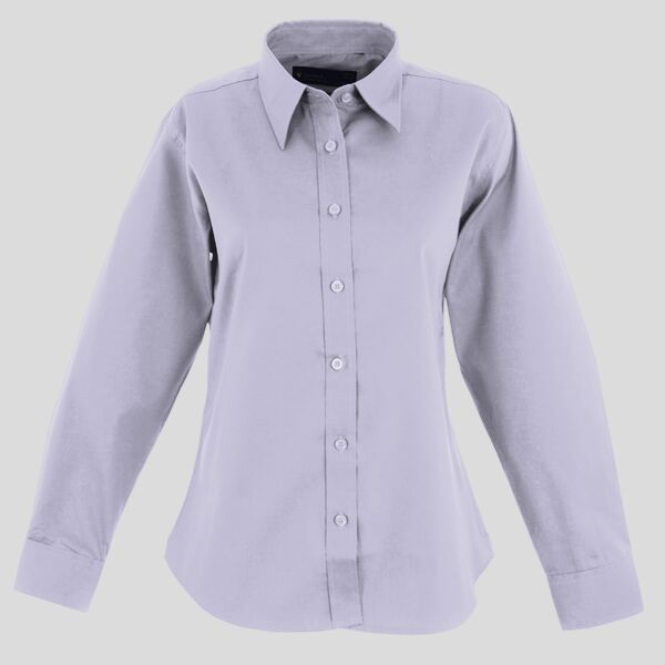Ladies Pinpoint Oxford Full Sleeve Shirt Thumbnail
