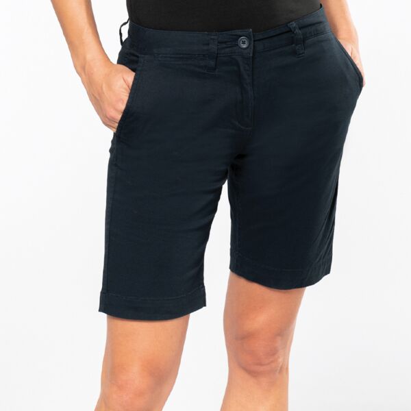Kariban Ladies Chino Bermuda Shorts Thumbnail