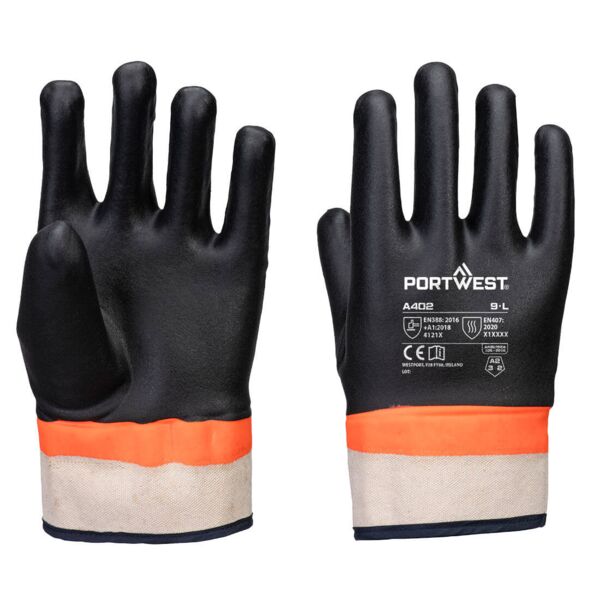 Grip PVC Double Dipped Sandy Glove  Thumbnail