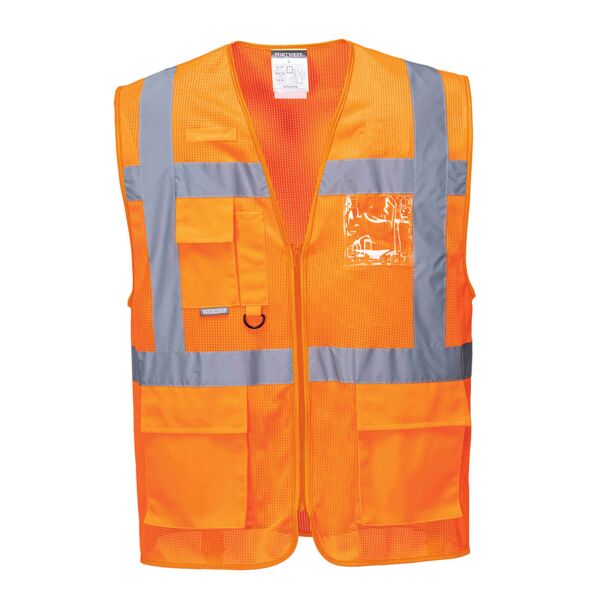 Athens Hi-Vis Mesh Executive Vest  Thumbnail