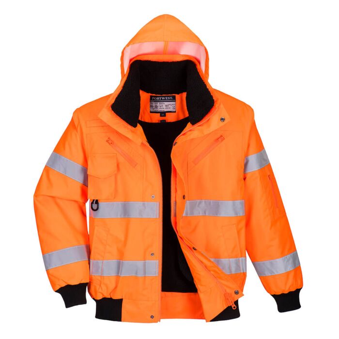 Hi-Vis 3-in-1 Bomber Jacket  Thumbnail