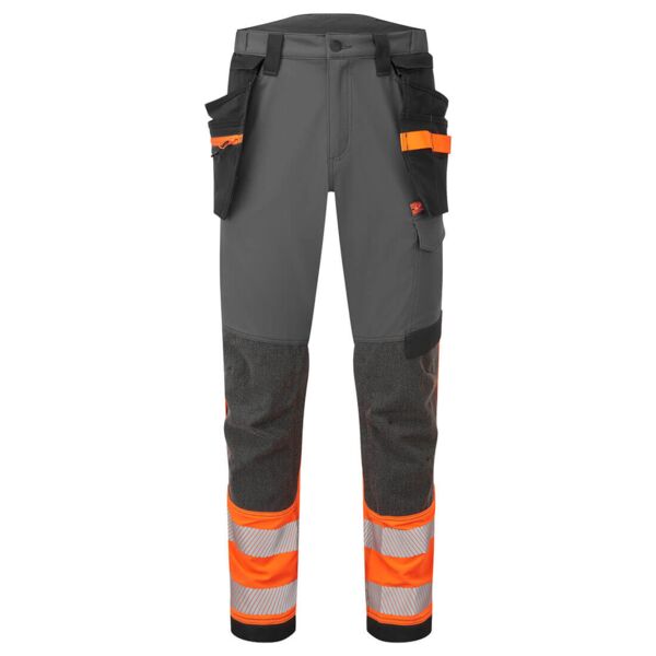 EV4 Hi-Vis Stretch Detachable Holster Class 1 Trousers Thumbnail