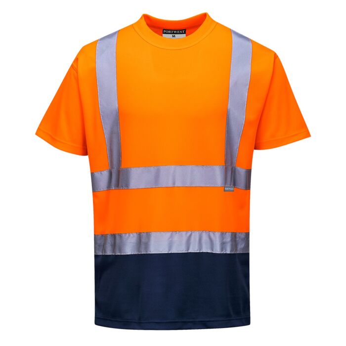 Hi-Vis Contrast T-Shirt S/S  Thumbnail