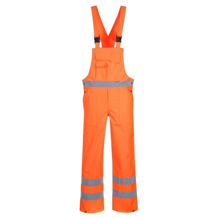 Hi-Vis Breathable Rain Bib and Brace Thumbnail