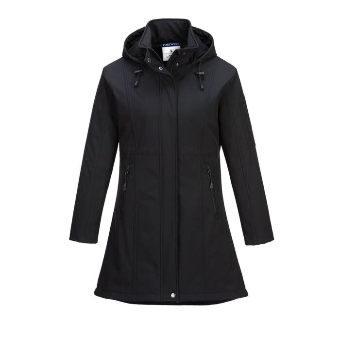Carla Women's Hooded Softshell Jacket (3L) Thumbnail