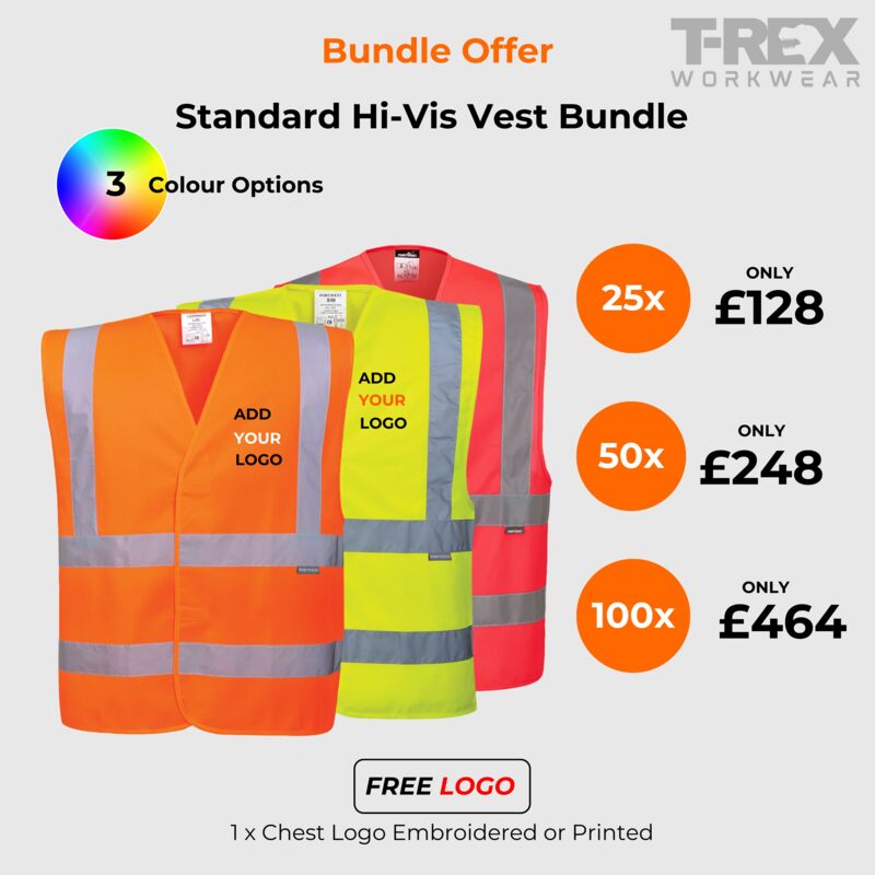 Standard Hi-Vis Vest Bundle Thumbnail
