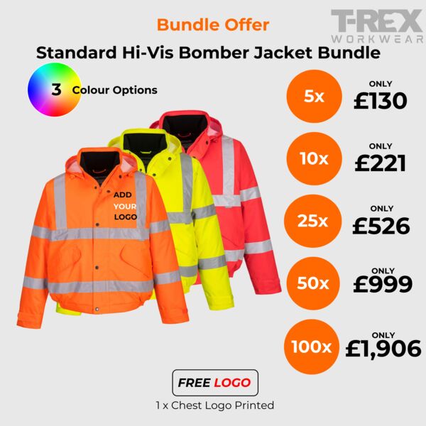 Standard Hi-Vis Bomber Jacket Bundle Thumbnail